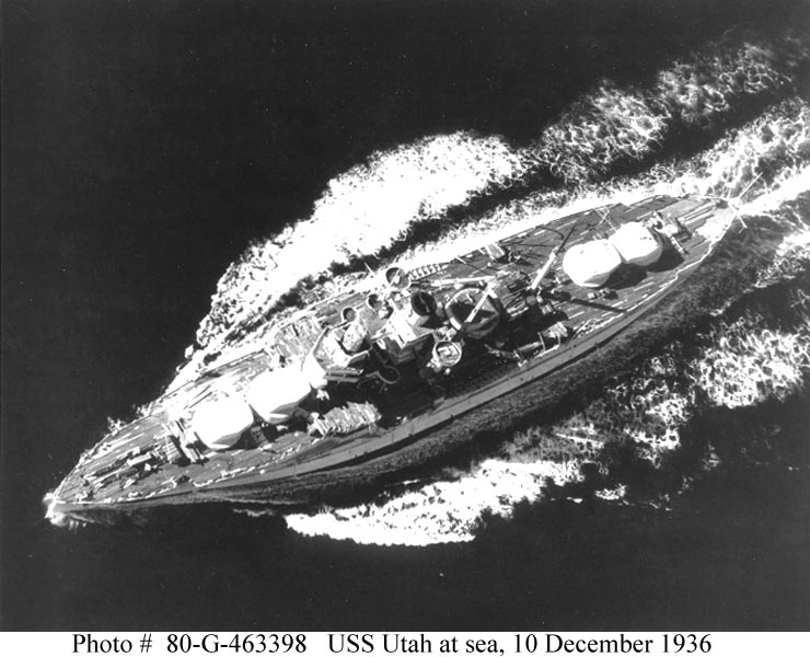 File:USS Utah, as target ship.jpg