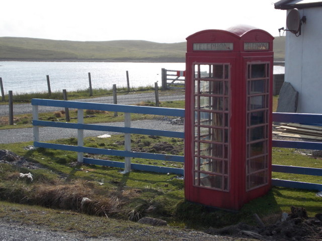 File:West Sandwick, red telephone box - geograph.org.uk - 3558602.jpg