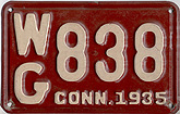 File:1935 Connecticut license plate AB123 format.jpg
