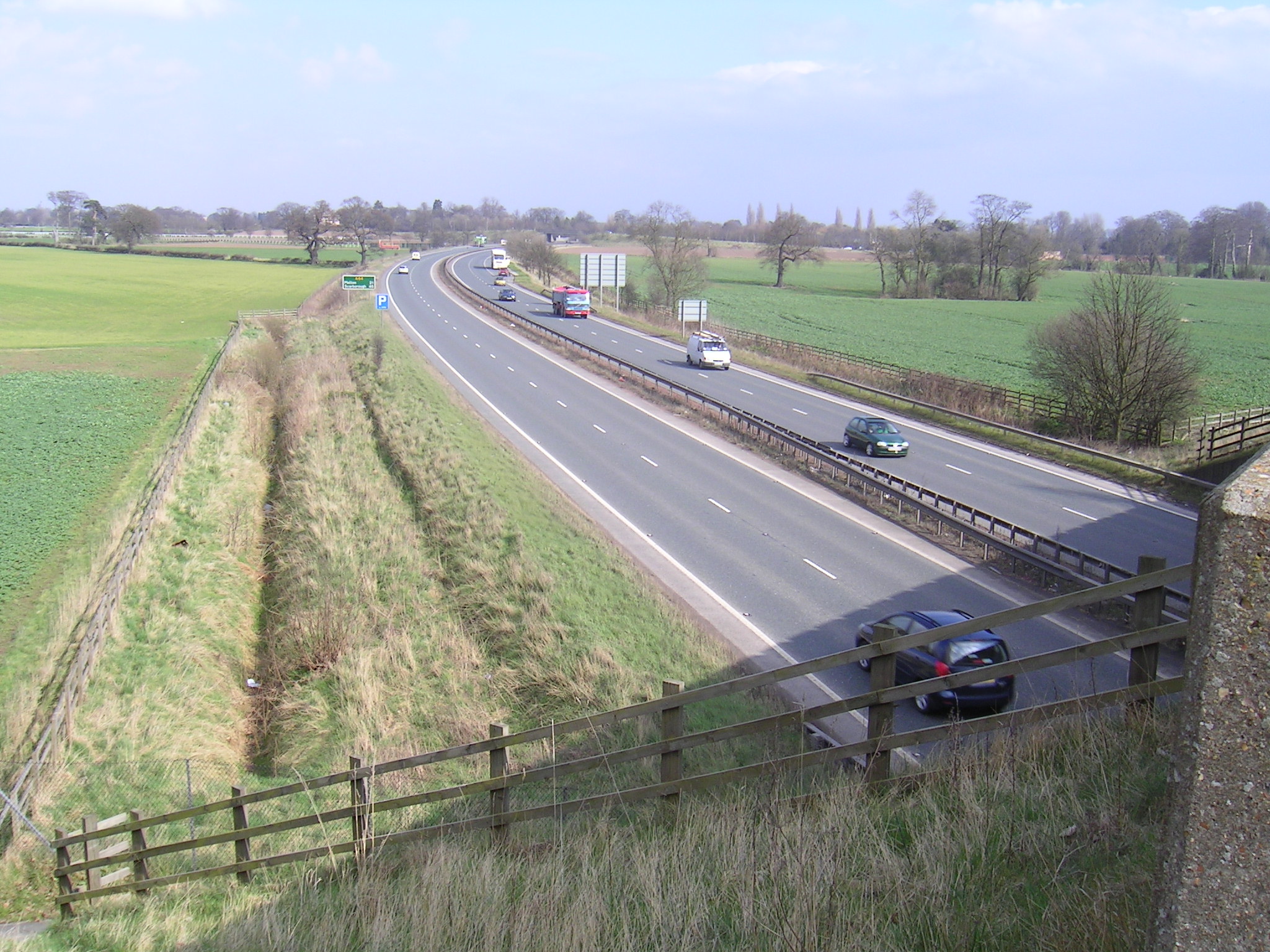 Dual carriageway.