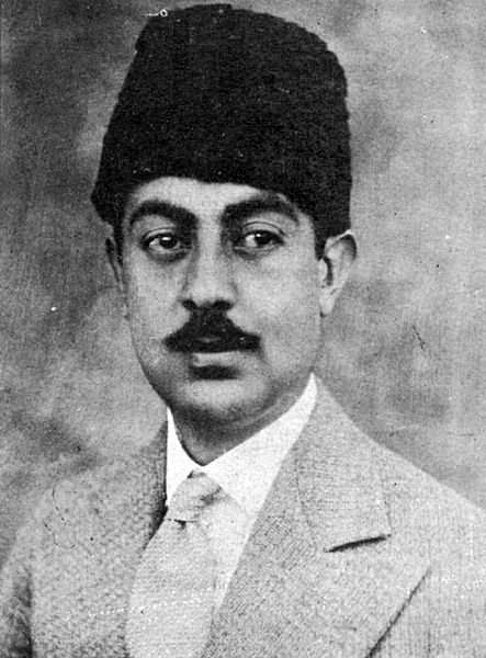 Abdul Ghafoor Breshna (1907-1974) portrait