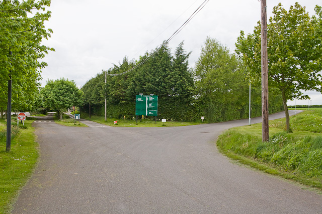 File:Access road to The Dean Estate - geograph.org.uk - 1286476.jpg