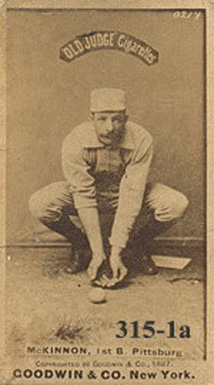 <span class="mw-page-title-main">Alex McKinnon (baseball)</span> American baseball player (1856–1887)