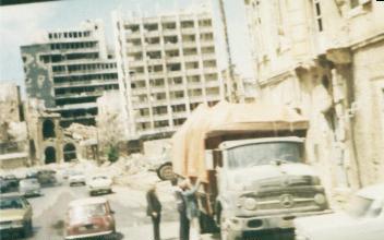 Beiroet tijdens de Libanese Burgeroorlog (1978)