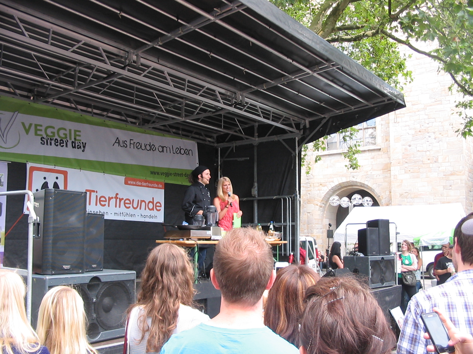 Björn Moschinski auf dem ''Veggie Street Day'', Dortmund 2012