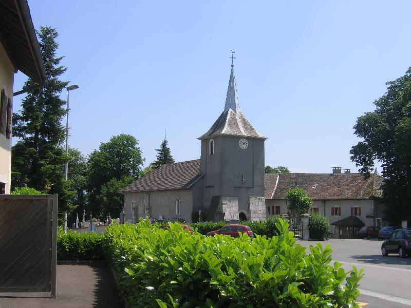 Eglise de Chêne en Semine  France Auvergne-Rhône-Alpes Haute-Savoie Chêne-en-Semine 74270