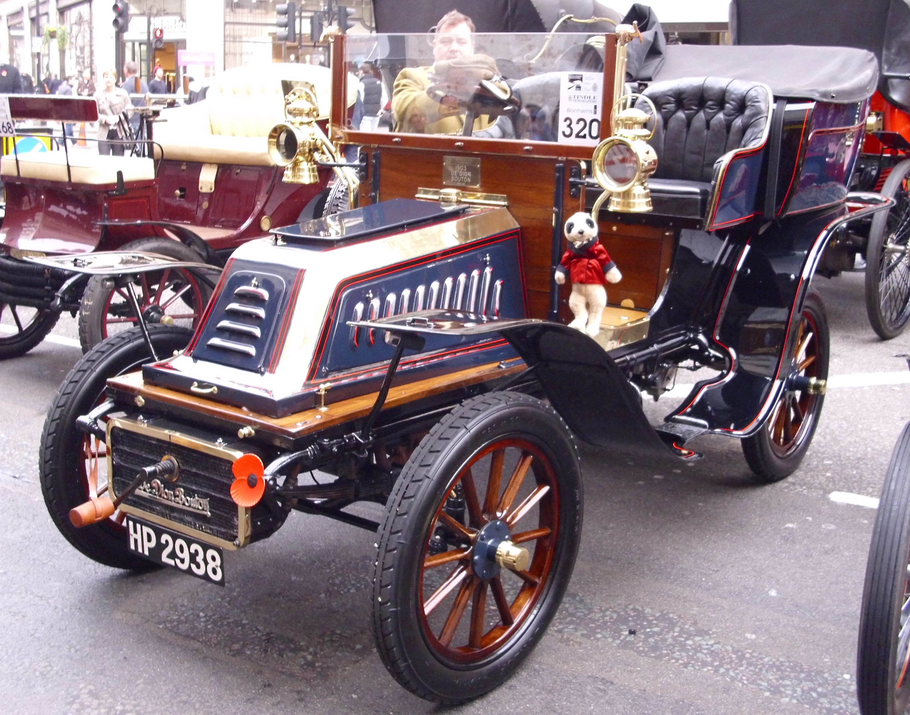 De dion bouton et trepardoux dos a dos steam runabout 1884 года фото 114