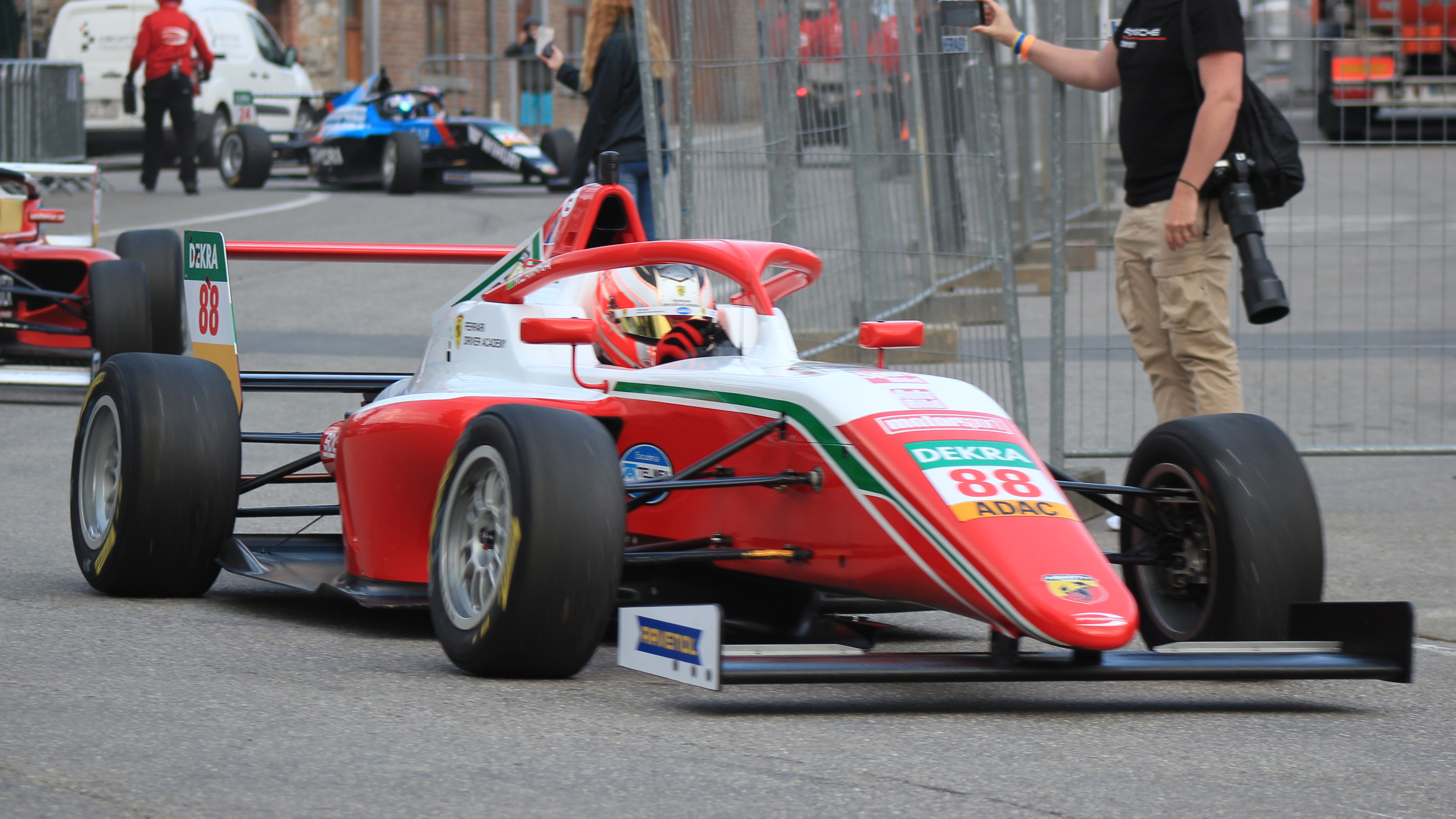 Câmara en el [[Circuito de Spa-Francorchamps