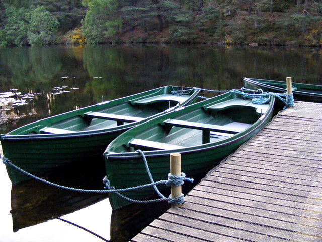 File:Fishing Boats at Millbuies - geograph.org.uk - 1347561.jpg