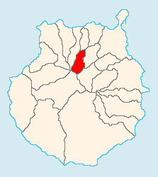 Valleseco – Mappa