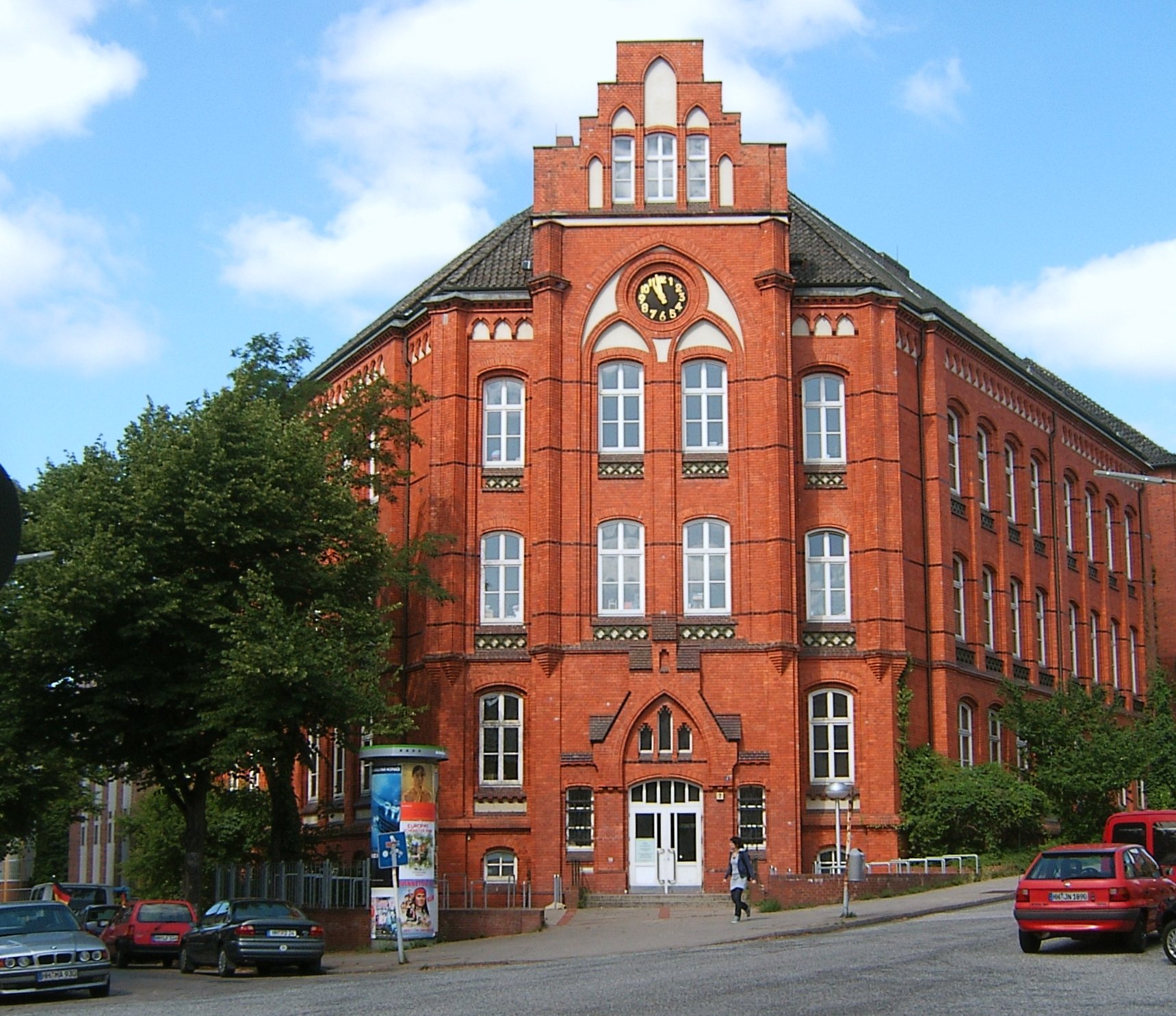 Hamburg-Harburg, ehemalige Handels- und Gewerbeschule der Stadt Harburg