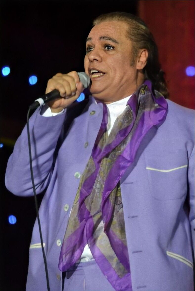 Juan Gabriel performing in 2012