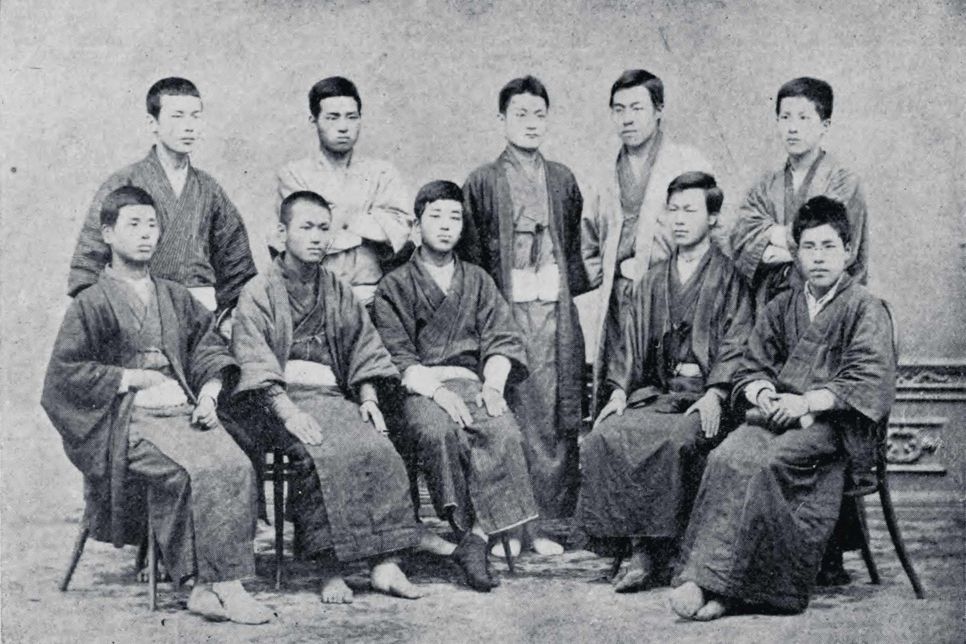 File Makino Toraji And Yamamuro Gunpei In 11 Jpg Wikimedia Commons