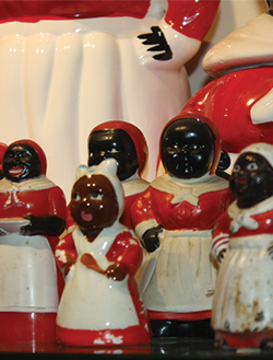 Mammy figurines in the collection of the Jim Crow Museum of Racist Memorabilia