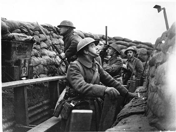 File:NLS Haig - Watching a slight activity in a Boche trench.jpg