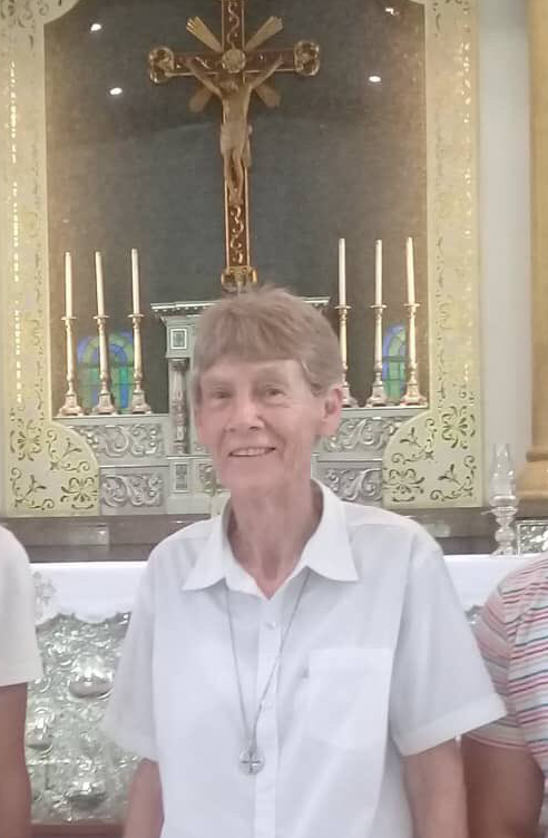 Sister Patricia Fox at the Ateneo de Manila University, 2018