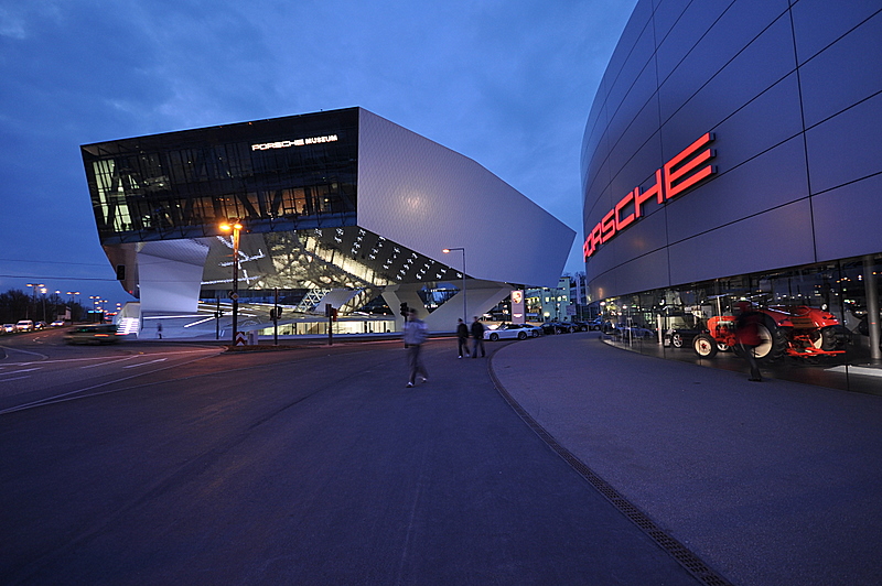 Porsche Museum Nacht