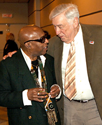 Roy Haynes (left) and Gunther Schuller in 2008 Roy Haynes (left) and Gunther Schuller.jpg