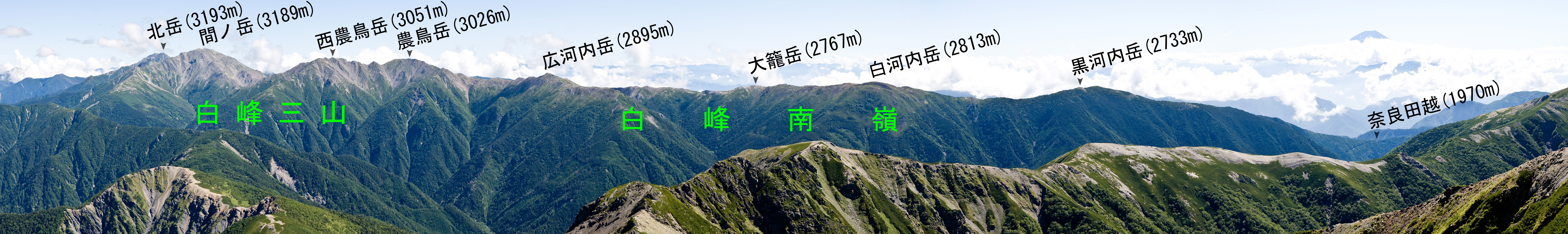 File Shirane Range From Mt Shiomidake 01 2 Jpg Wikimedia Commons