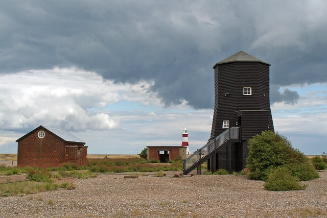 The Black Beacon, Orford Ness - geograph.org.uk - 939025