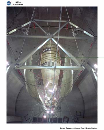 File:Titan IV fairing after jettison test.JPG