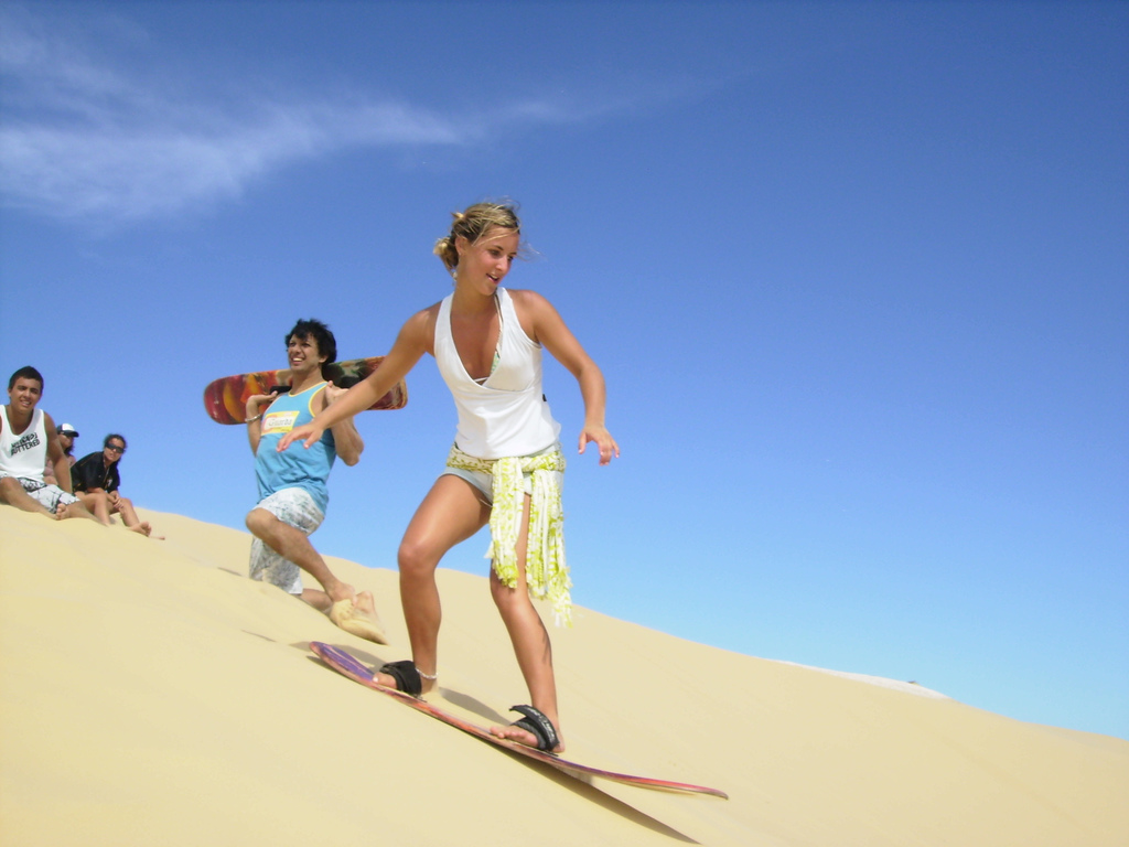 Sand Boarding