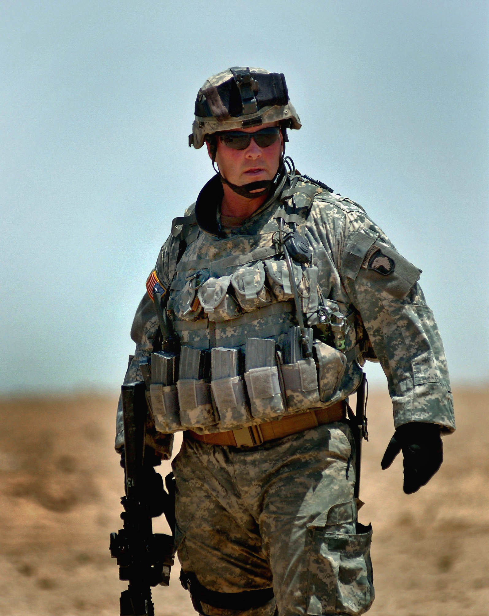 Col. Michael Steele, commanding 3rd BCT, 101st Airborne during Operation Starlite in Salah Ah Din province, Iraq