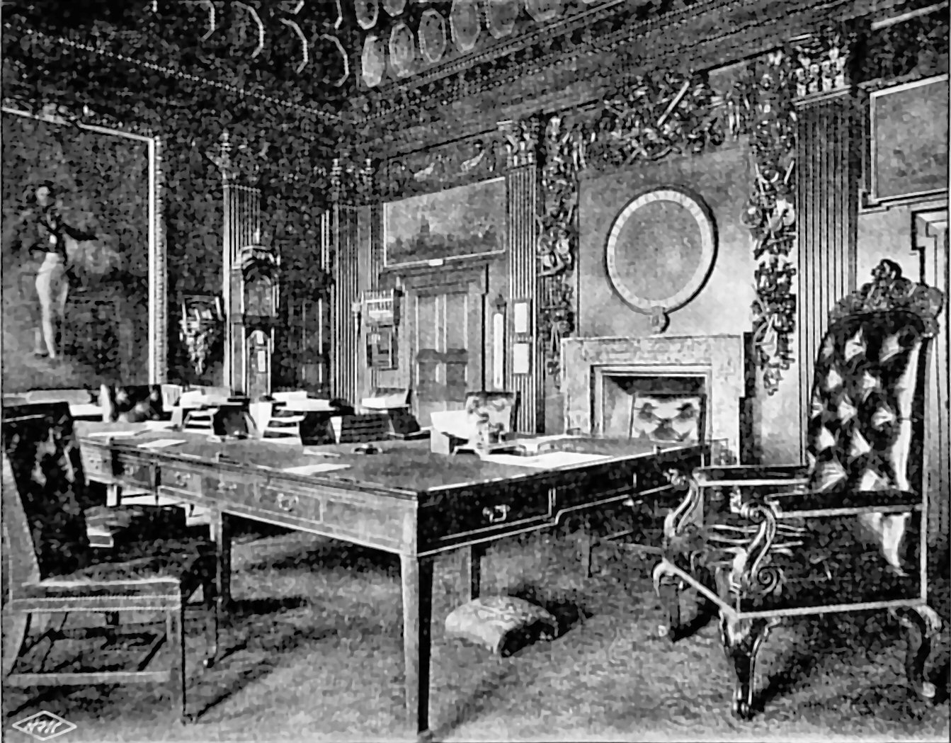 File Admiralty Boardroom Whitehall London 1895 Jpg Wikimedia Commons