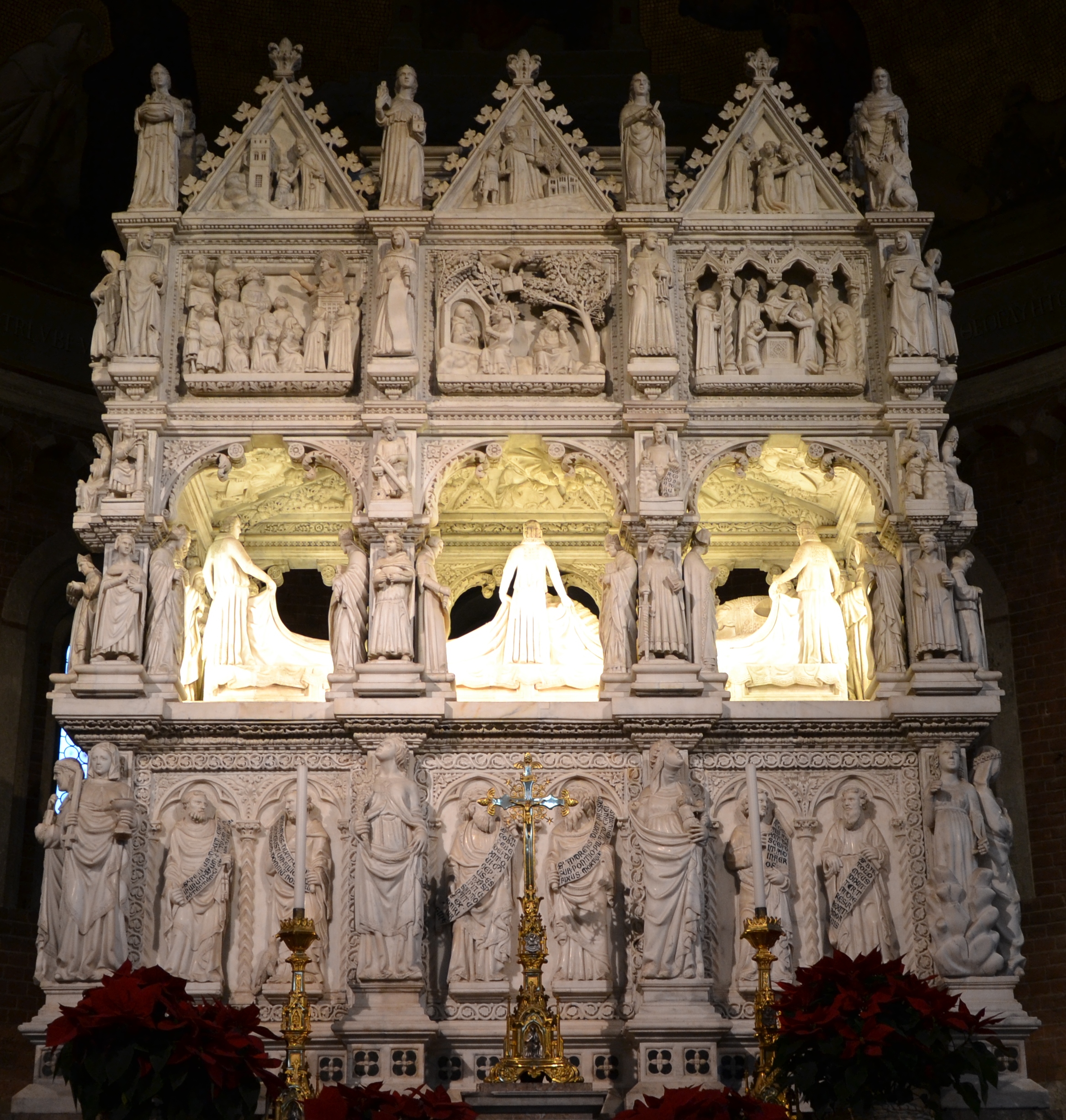Basilica di S Arca di S Pavia Pietro in Ciel D'Oro Agostino 