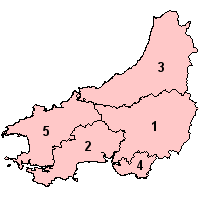 Parliamentary constituencies in Dyfed pre-2010 DyfedParliamentaryConstituenciesPre2007.png