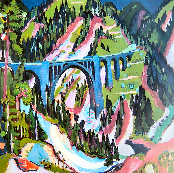 Bestand:Ernst Ludwig Kirchner Brücke bei Wiesen.jpg