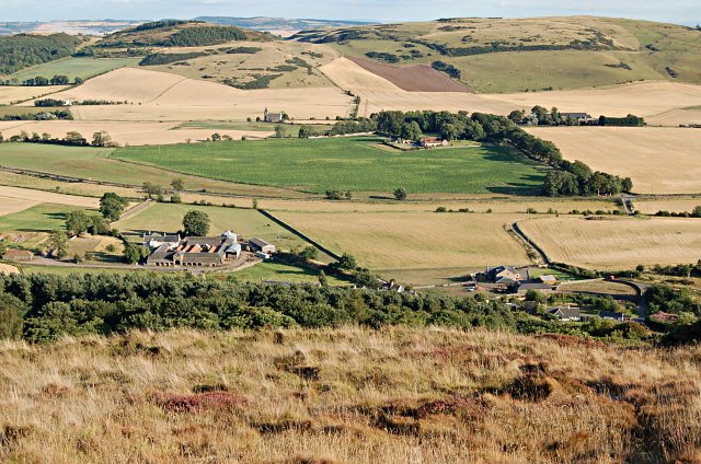 File:Glenduckie Hill view Southwards - geograph.org.uk - 216096.jpg