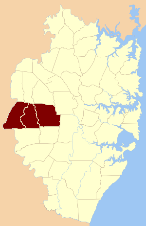 <span class="mw-page-title-main">Hundred of Evan, New South Wales</span> Cadastral in New South Wales, Australia