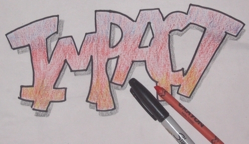 Impact Lettering