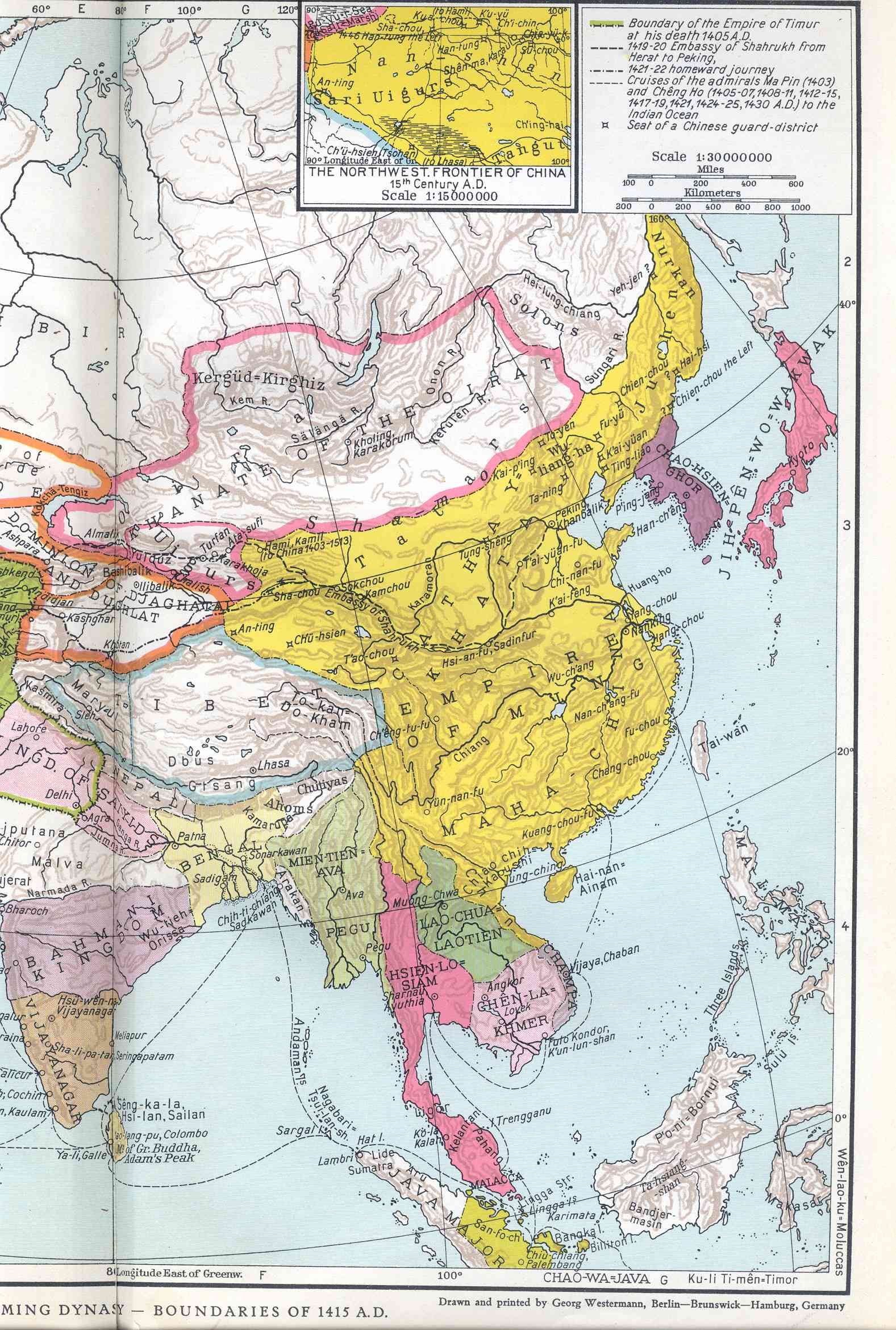 ming dynasty trade routes