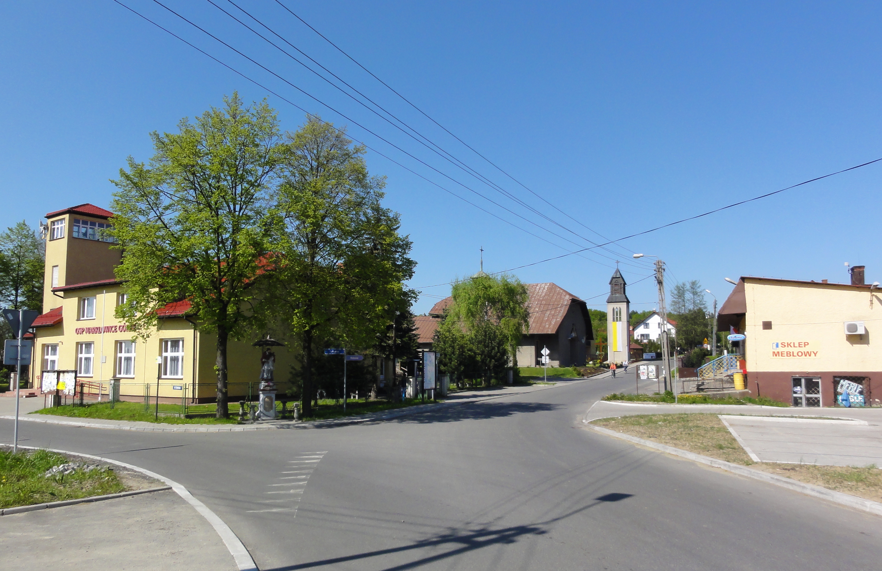 Trasy na rower szosowy - Marklowice Górne