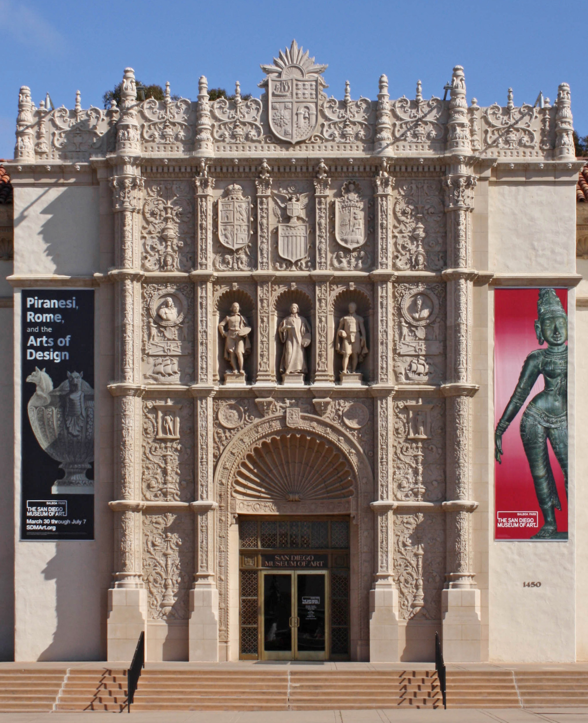 Façade of the San Diego Museum of Art