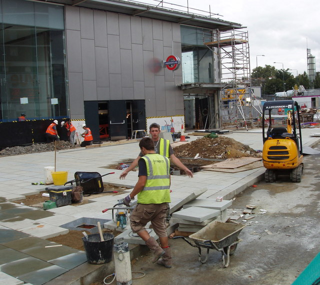 File:Shepherd's Bush Central Line station almost rebuilt - geograph.org.uk - 934452.jpg