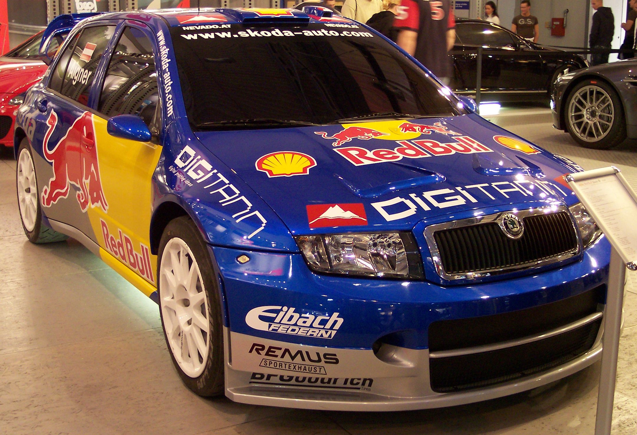 expositie Realistisch ZuidAmerika File:Skoda Fabia WRC 2006 EMS.jpg - Wikimedia Commons