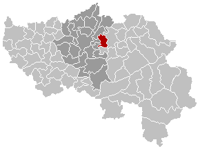 Soumagne Liège Belgium Map.png