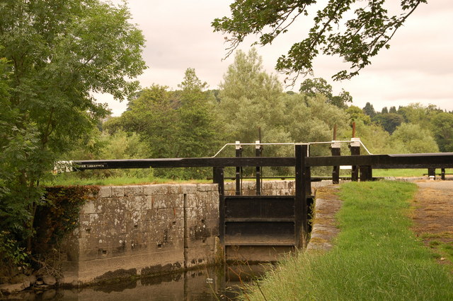 Upper Tinnahinch lock, Barrow navigation, Graiguenamanagh (1) - geograph.org.uk - 202513