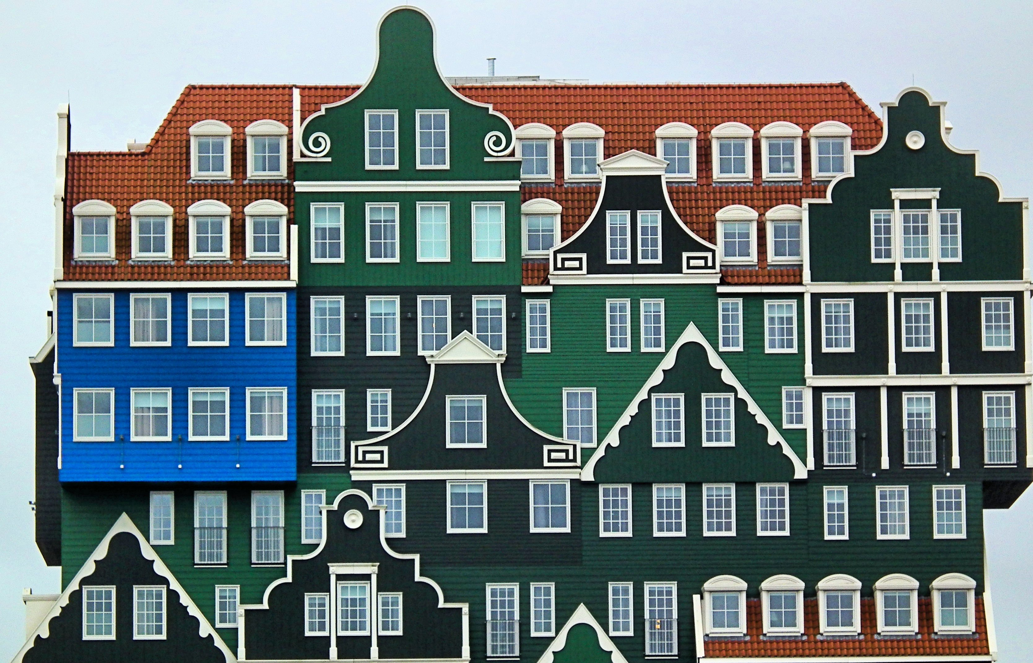 Голландская дом 3. Inntel Zaandam, Нидерланды Архитектор. Заандам отель. Inntel Hotels Amsterdam-Zaandam,Заандам, Голландия. Голландские домики.