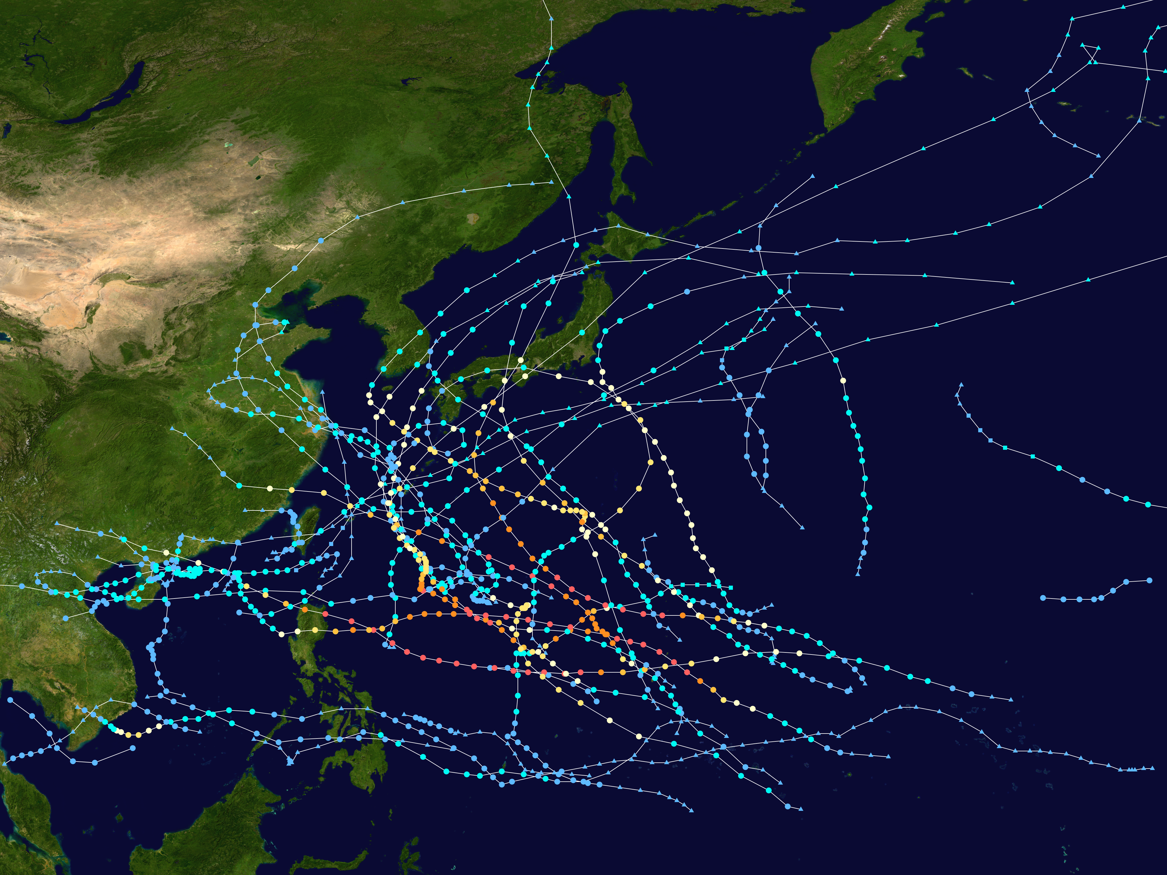 Temporada de tifones en el Pacífico de 2018 - Wikipedia, la enciclopedia  libre