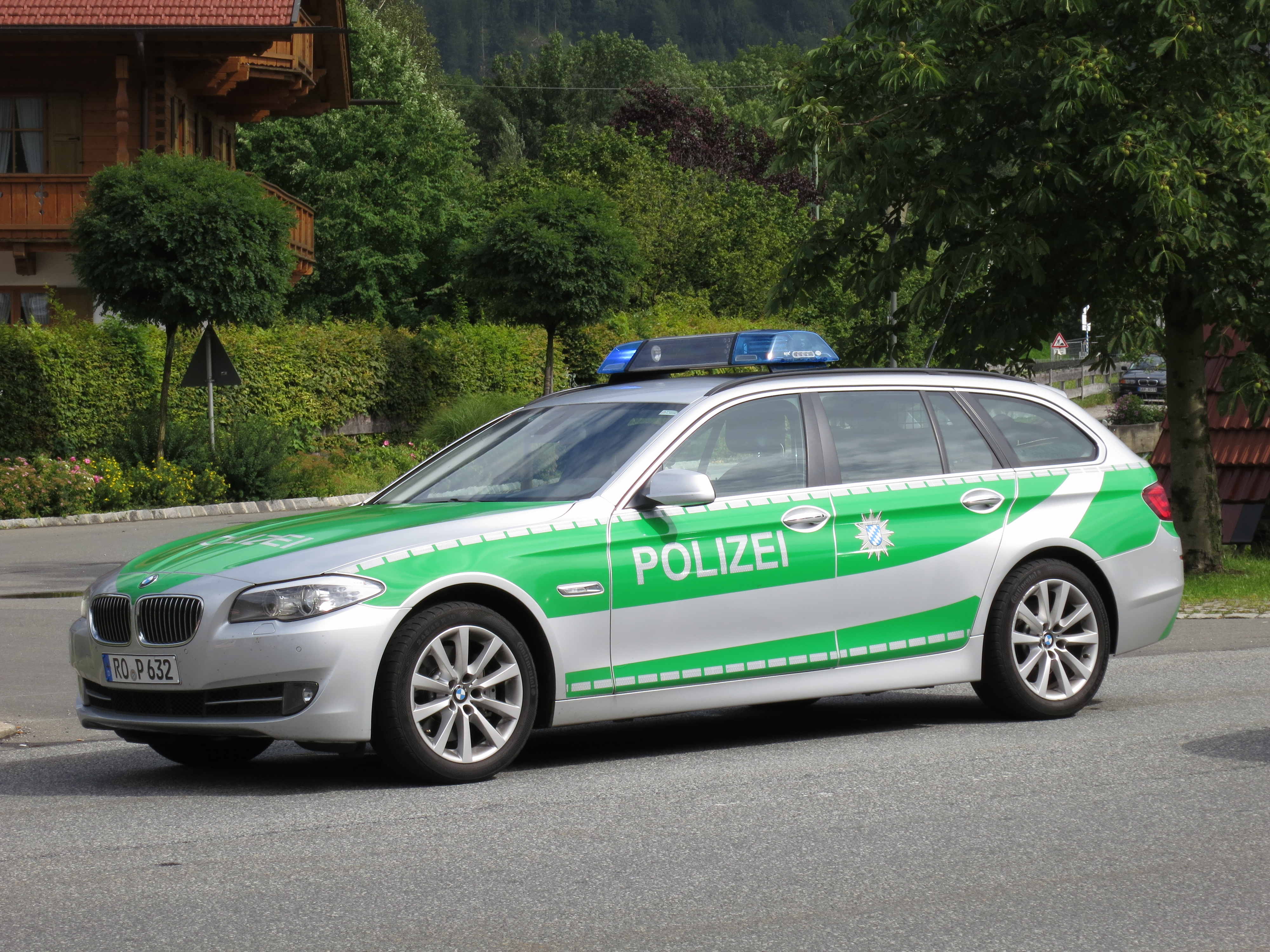 BMW m5 Polizei