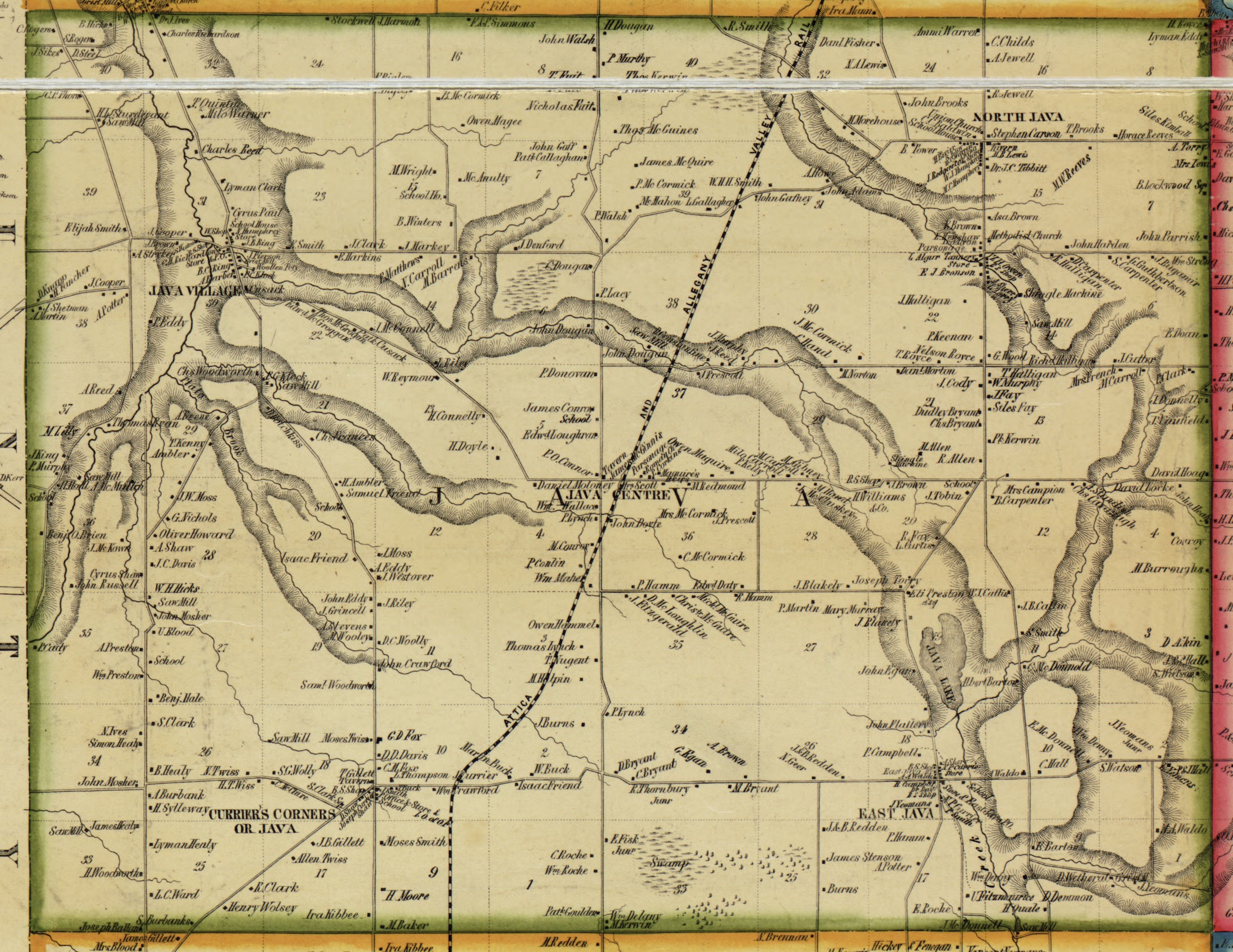 File Java Section Of Wyoming County Ny 1853 Jpg Wikipedia