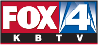 KBTV's first "Fox 4" logo, used from 2009 until 2014 KBTVFox4.png