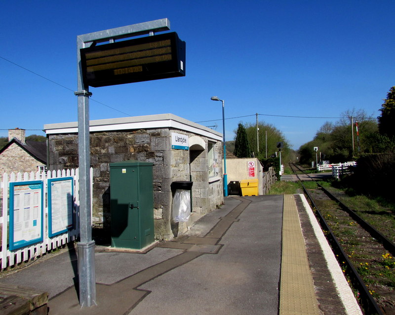Llandybie railway station
