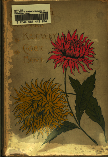 File:Mrs. John G. Carlisle's Kentucky cook book, containing original recipes never before published (1893).png