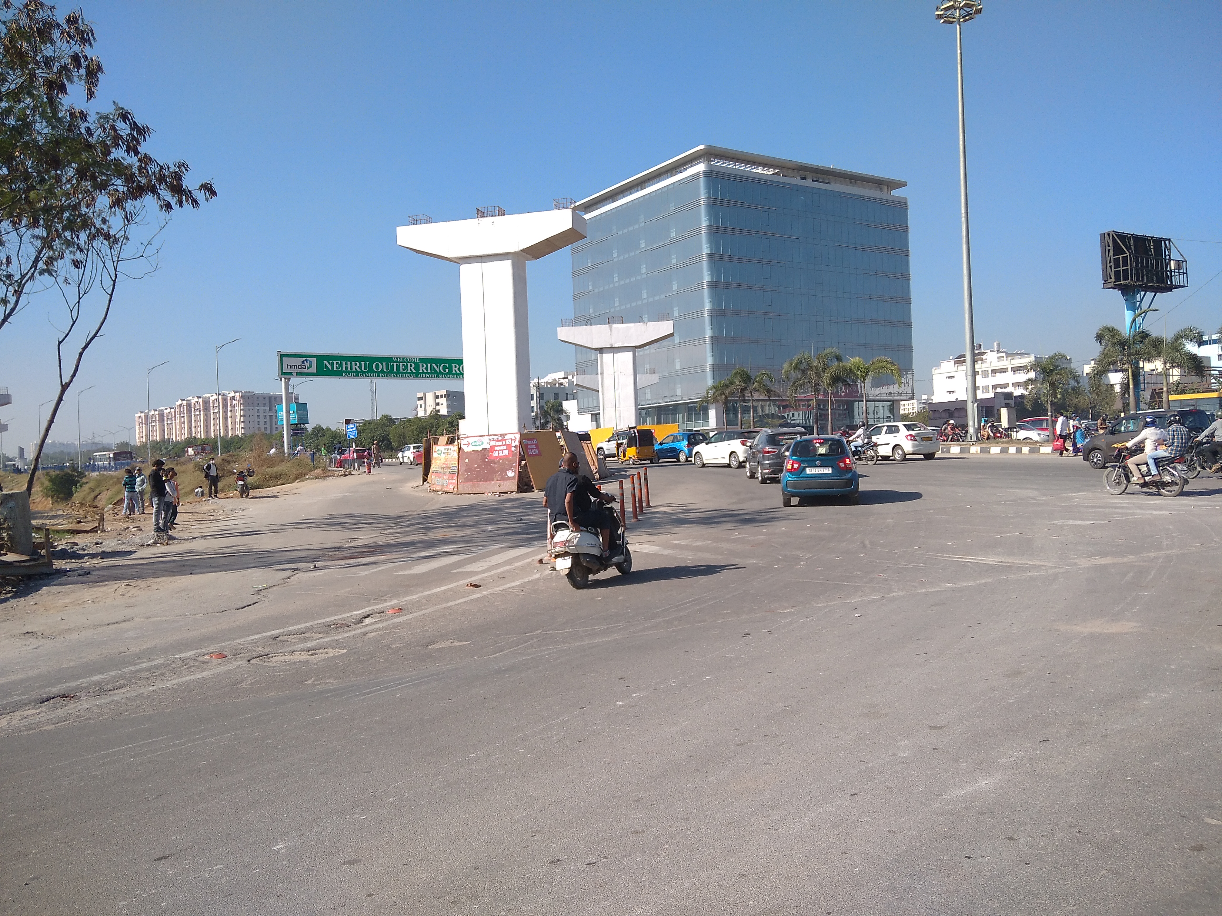 Gachibowli Outer Ring Road Location | Outer Ring Road Hyderabad Gachibowli  Exit - YouTube