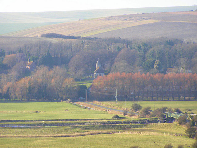 Southease from Itford Hill - geograph.org.uk - 1117931